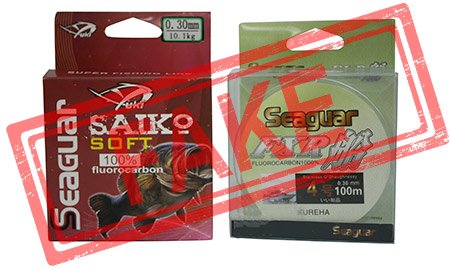 Attention!! Yuki and Seaguar fishing lines counterfeits