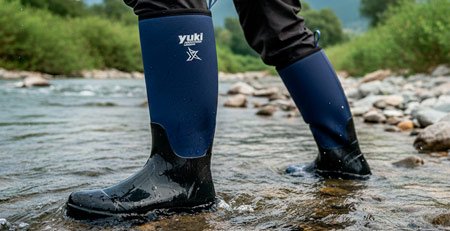 YUKI W-Long boots: warmth, stability, and total protection for shore fishing YUKI W-Long boots: warmth, stability, and total protection for shore fishing